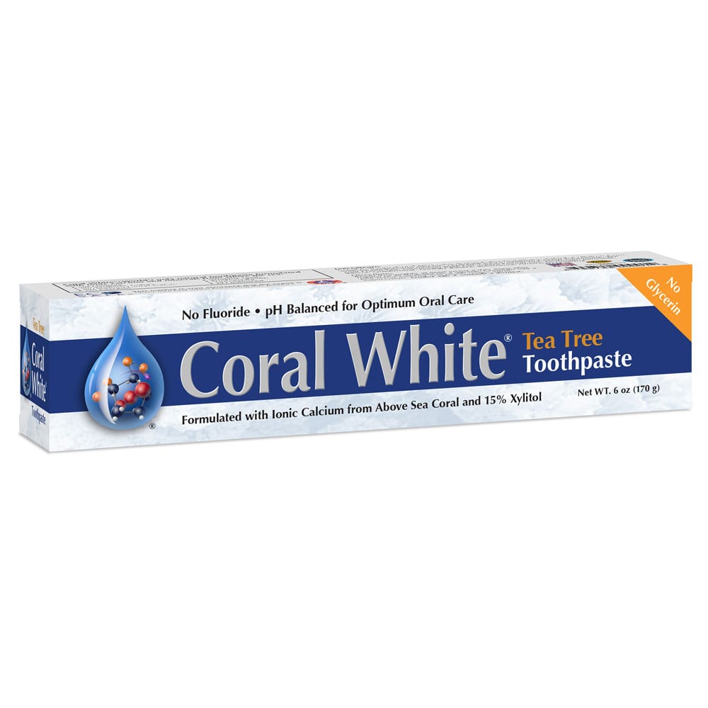 coral white toothpaste